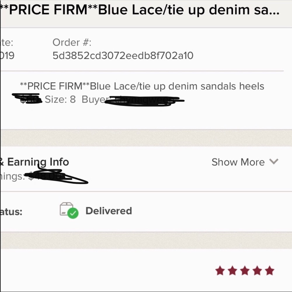 ‼️PRICE FIRM‼️Blue Lace/tie up denim sandals heels - Picture 4 of 4